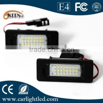 2015 Car light led light for license plate Audi