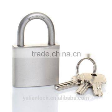 Top Security Manufacture Wholesale Moon Key Stainless Steel Padlock