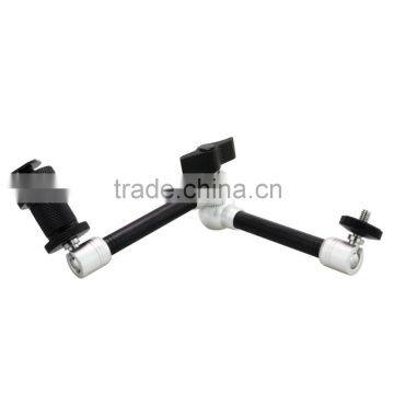 OEM Manufacture customize stainless,11" Inch Adjustable Friction Articulating Magic Arm for DSLR Camera LCD Monitor LED Light