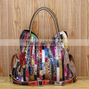 Stock supplier women pu designer bag &fashion ladies handbag