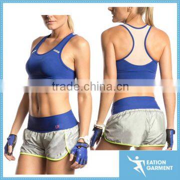 wholesale best support running bra women elastic band sports bra custom