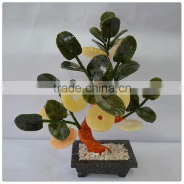 Middle size Jade chinese coin Tree