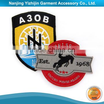 Customized factory price top quality rasta embroidery patch