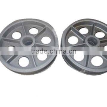 high quality OEM cast iron elevator crane wheel