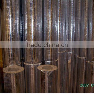 Mineral wool pipe with Aluminum foil thermal insulation material