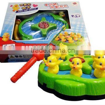 Wind up Electric B/O Magnetic Lovely Ducks Game With Music