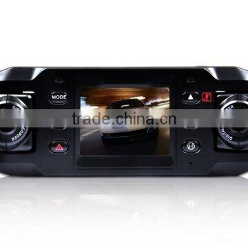 2.0 Inch 720P Full HD 3.0M Pixel 2 Camera Lens G-Sensor GPS Tracker Car Video Recorder