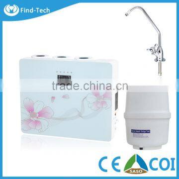 countertop ro water purifier 5 stage reverse osmosis water filter system with LED display