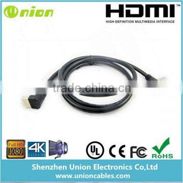 Right Angle HDMI Cable Ethernet