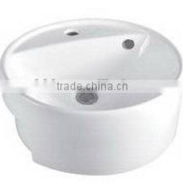 2016 hot sale hotel ceramic sink wash basin brands lavatory sink