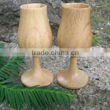 Wooden Wine Glass