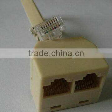 Telephone extension lead