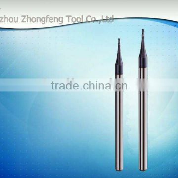 Tungsten carbide small shank end mills