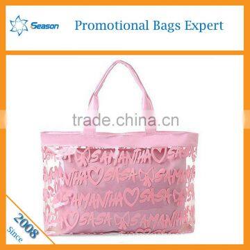 2016 hot sale pvc cosmetic bag waterproof outdoor beach bean bag