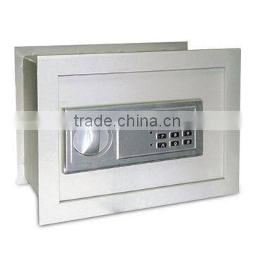 For Home and Business White Electronic LCD Wall Safe