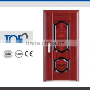 2016 hot Modern Fair Safety Lock China Supplier Economic Steel Door