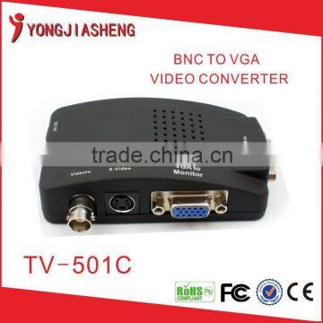 Factory price BNC to VGA converter BNC to VGA adapter mini box video covertor TV-501C