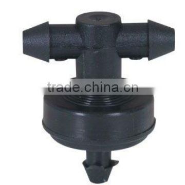 garden plastic in line pressure compensating dripper