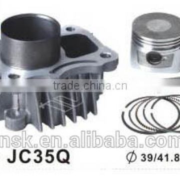 Hot Ssale and shock price Motorcycle Cylinder Head Parts cylinder kit(CG)MODEL JC35Q DIA 39 41.8 44mm