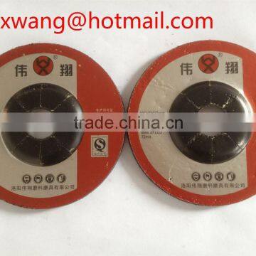 hot sale 4'' resin bond grinding wheel/disc used on stone and beton