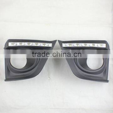 Led DRL Fog Driving Lamp For Toyota Corolla 2014 Car-styling Led Daytime Running Light For Corolla 2014 Daylights White photo-2