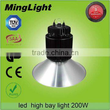 2016 hot sale trade assurance industrial 200w led flexible high bay light with 22000lm