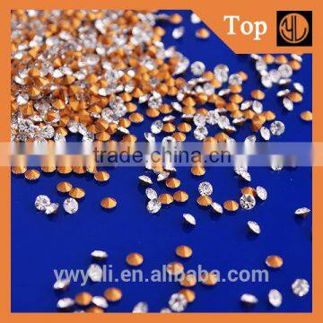 High quality plated crystal stone clothes decoration