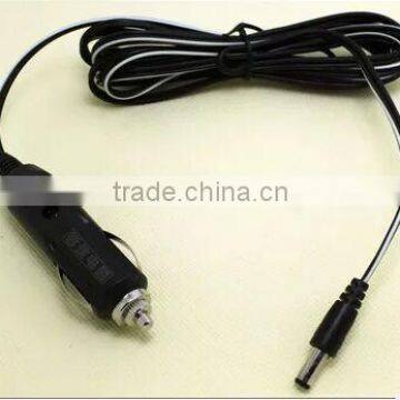 cigarette lighter / cigar head with DC plug with fuse and cable