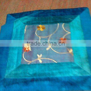 silk exclusive embroidery cushion covers