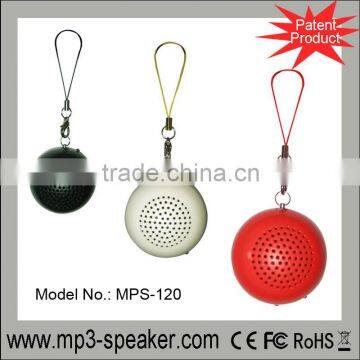 Promotion 3.5mm custom ball speaker for mobile phone