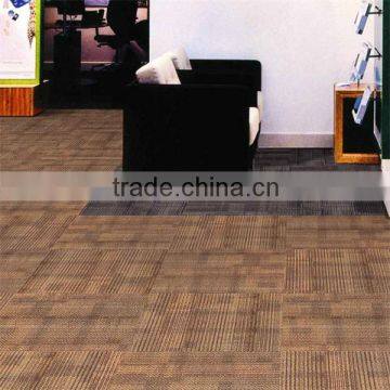 Level Loop Pile Jacquard Pattern Carpet Tiles