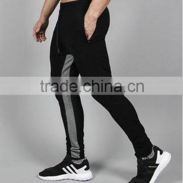 Custom men sportswear mens tapered slim fit gym training pants