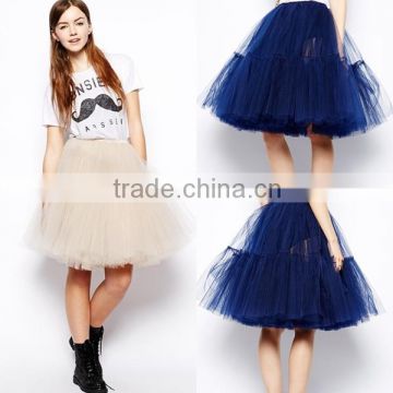 2014 latest skirt design pictures girls' tutu skirt