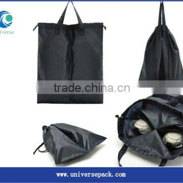 nylon material outdoor shoes bags with handle