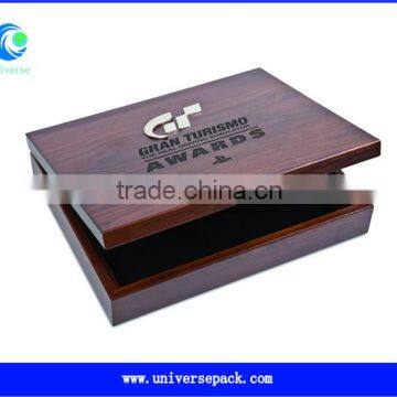 Logo Carved Timber Box Wooden For Packing Boxes Made In China