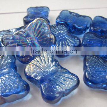 Transparent Butterfly Glass Mosaic for Craft and Home Decoration