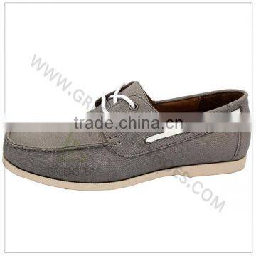 latest stylish canvas boat boat shoes for men