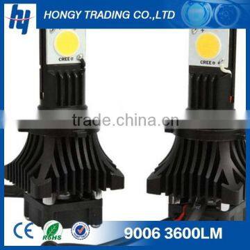 super bright hot selling car led headlight 9006