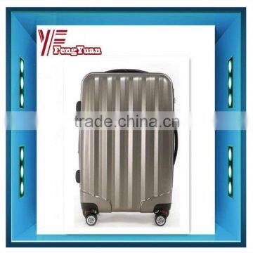 2015 China Factory Trolley Case Hot Sell Iron Semitransparent ABS+PC Carry-on Luggage/carry-on Travel Bag/carry-on Suitcase