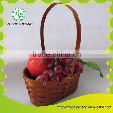 Handmade bamboo fruit hanging basket