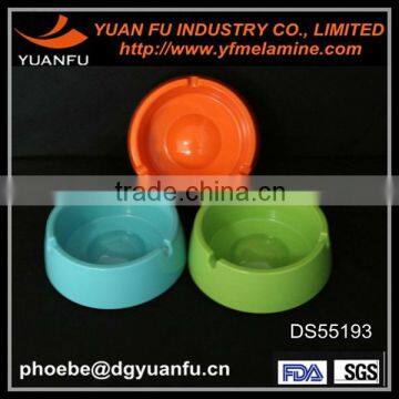 High quality round melamine cigarette ashtray