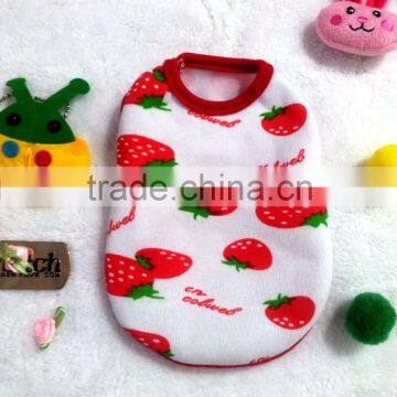 pet tank/strawberry dog tank for puppy dog/doggie tank