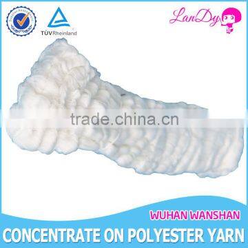 china factory cheap polyester hank yarn