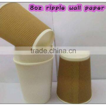 Worldwide Cheapest PLA Lined Biodegradable And Compostable Disposable Coffee Paper Cup Manufacturer