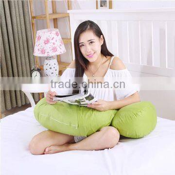Green Funny Bed Reading Pillow