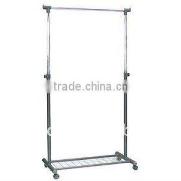 Single Layer Clothes Rack