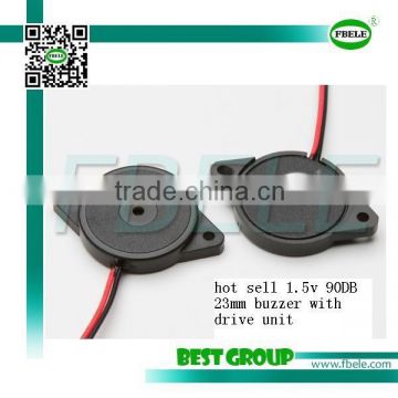 hot sell 1.5v 90DB 23mm buzzer with drive unit FBPT2346