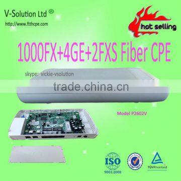 Fiber Access Terminal, 1000FX+4GE+2POTS
