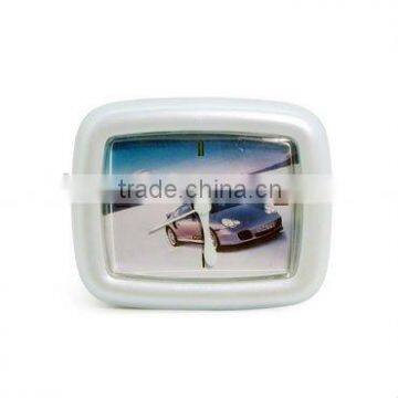 Fashion Plastic Table Desk Alarm Calendar Quartz Clock RD8861