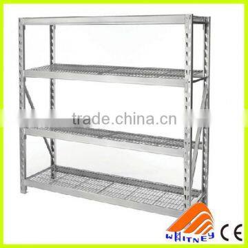 CE certificate industrial plastic shelving for warehouse storage